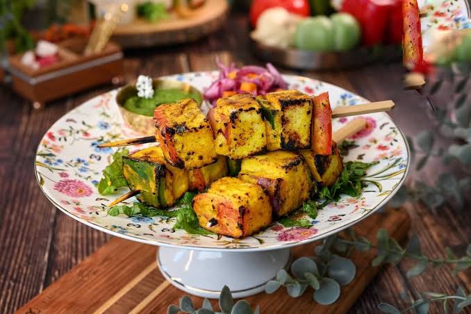 Mango Chili Paneer Tikka